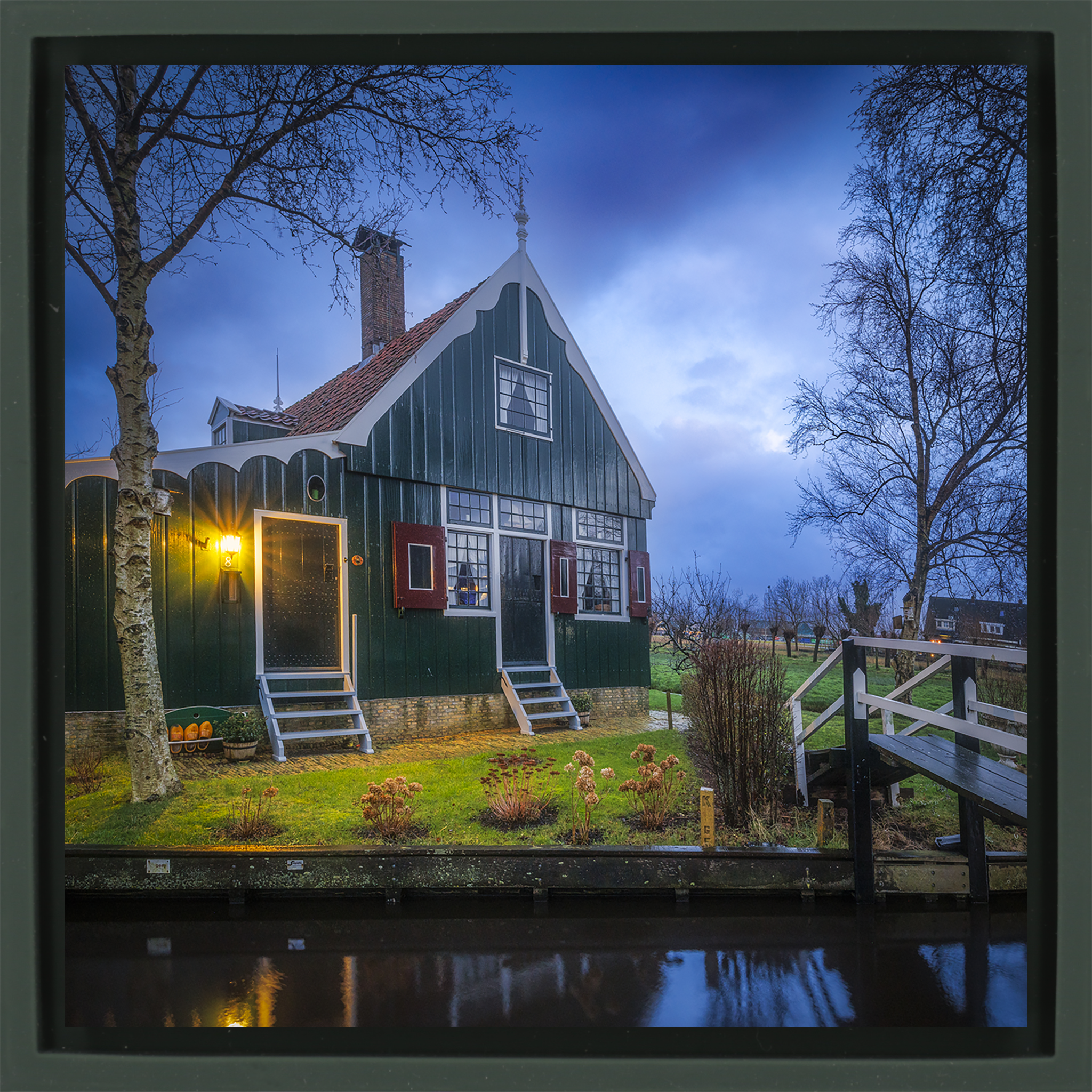 Zaanse Heritage- Dark Green Wrapp