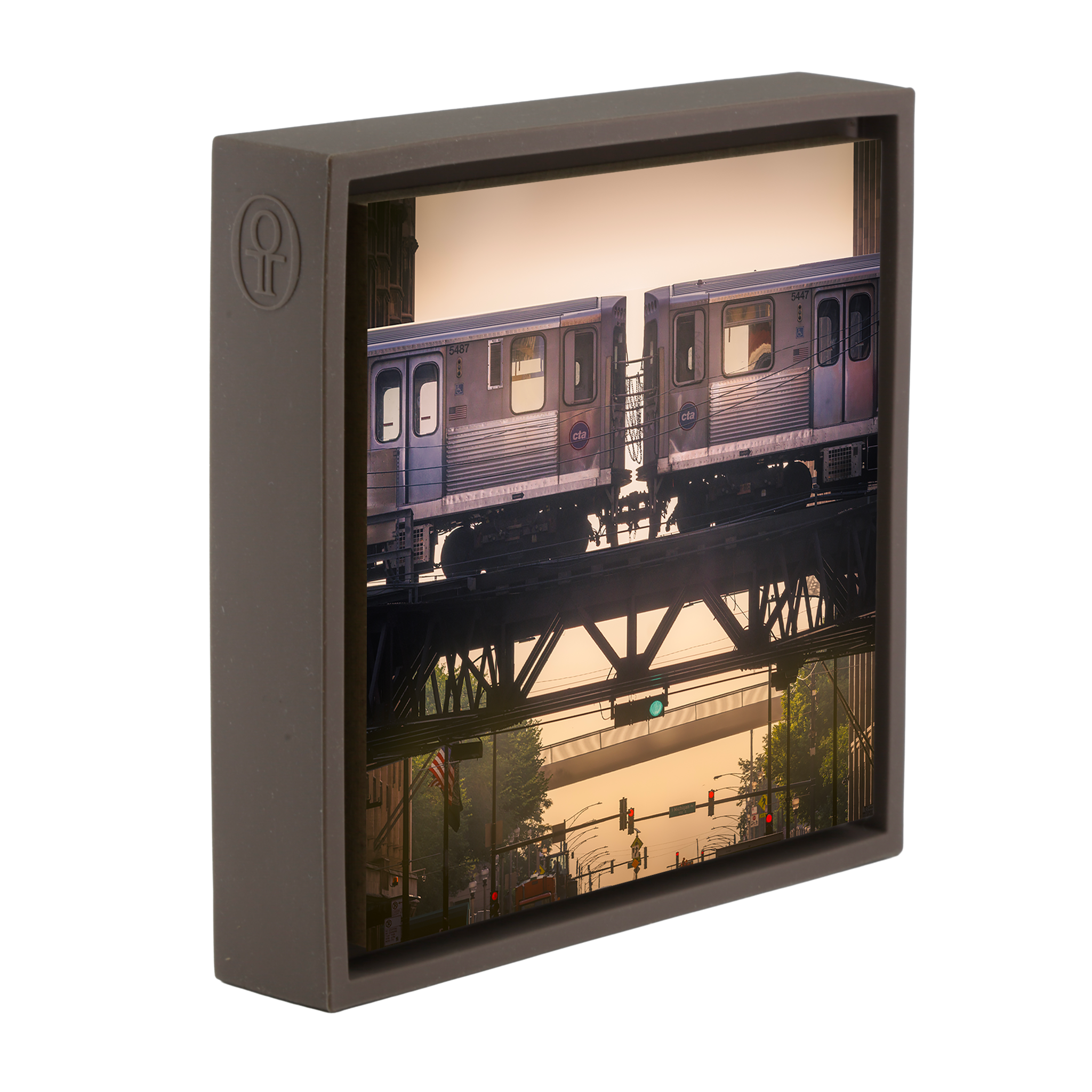 The L Train- Brown Wrapp