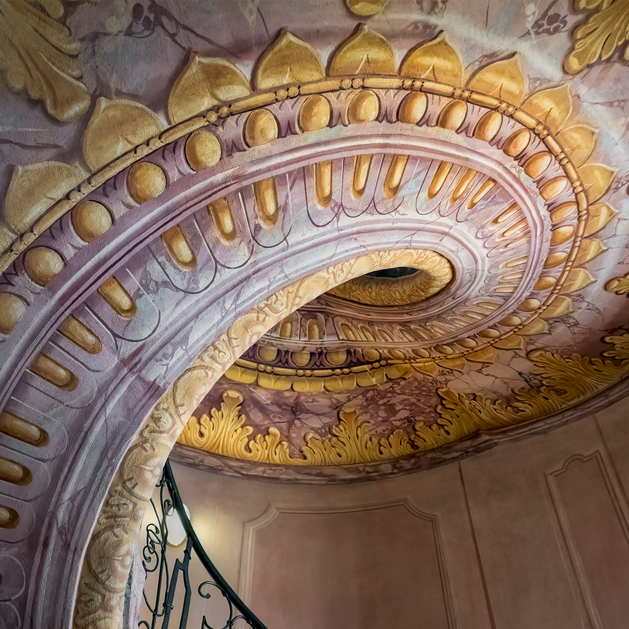 Melk Abbey Stairs- Collection: Austria