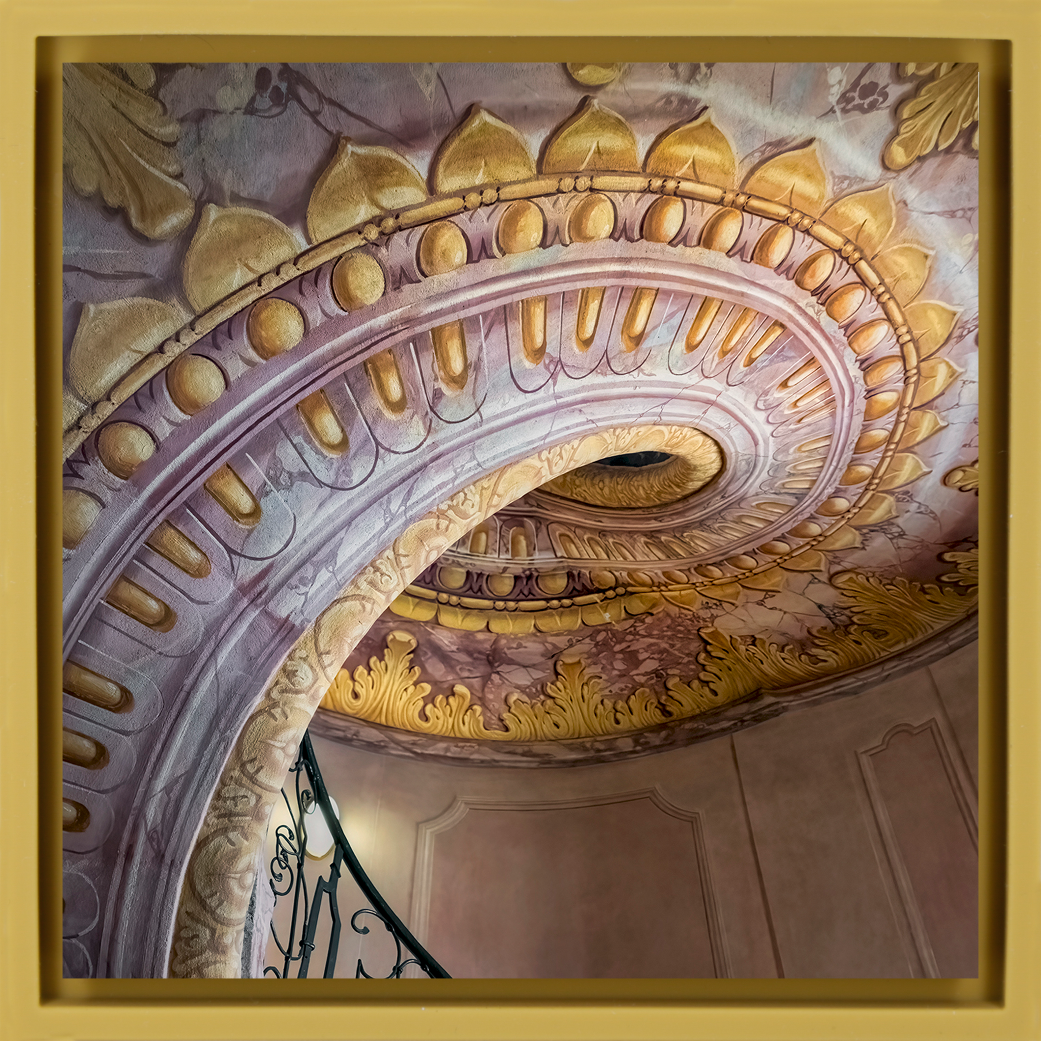 Melk Abbey Stairs - Okergele Wrapp