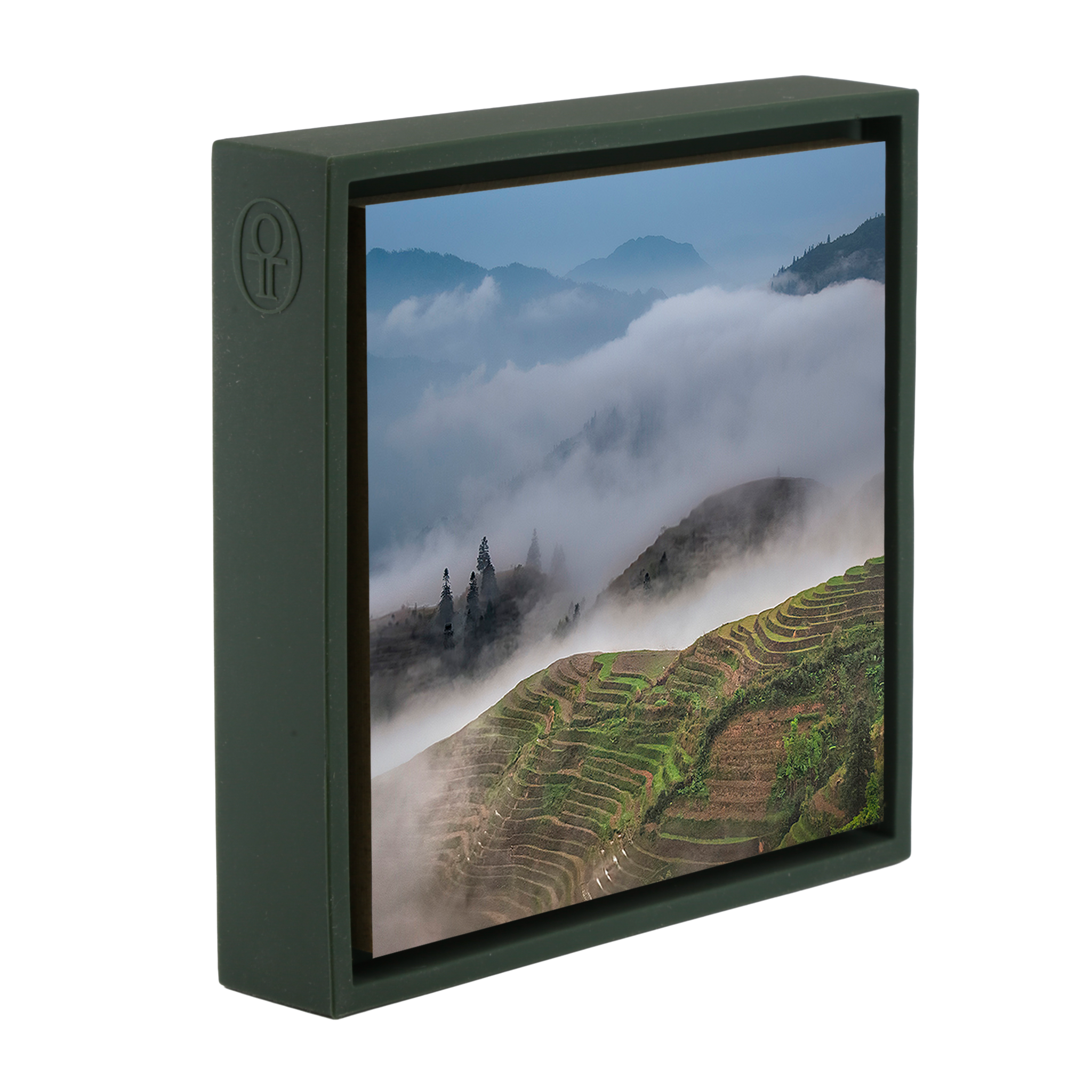 Rizières en terrasses - Wrap vert foncé