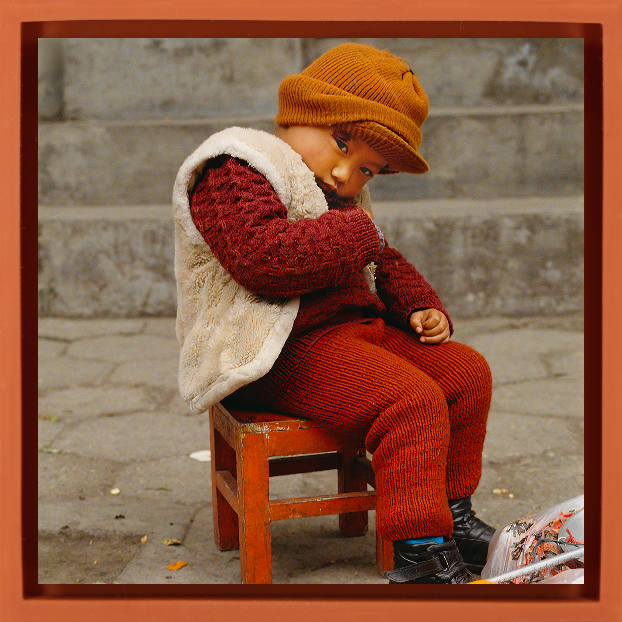 Oranges China Girl - Emballage orange