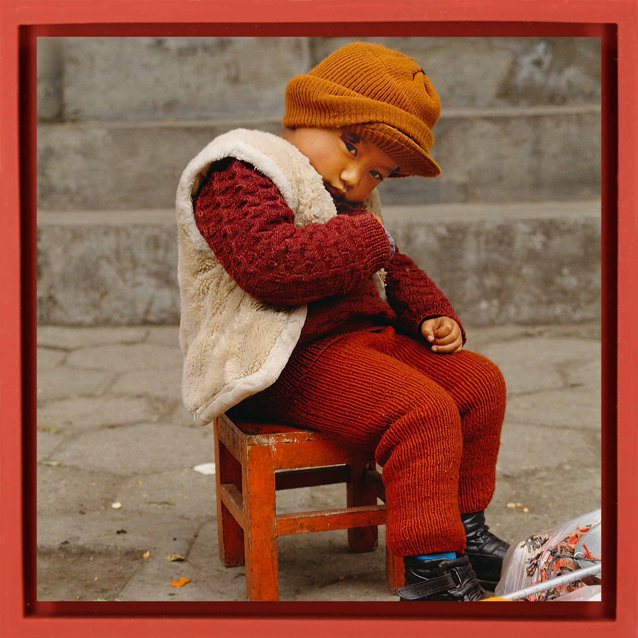 Oranges China Girl - Emballage rouge