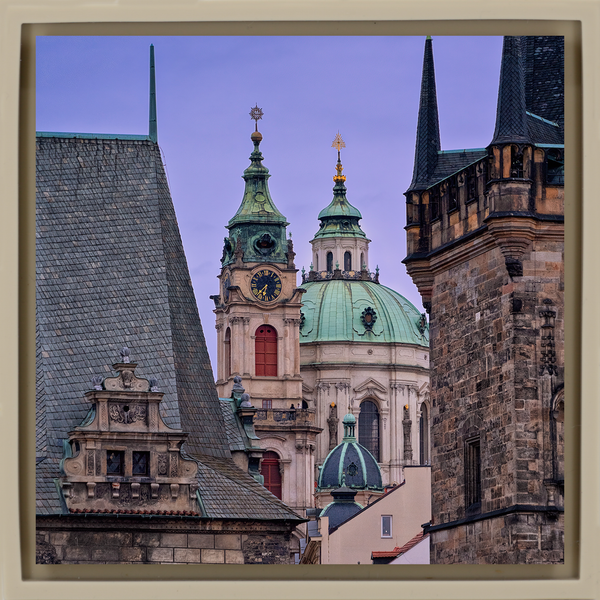 Prague Skyline - Sandfarbene Wrapp
