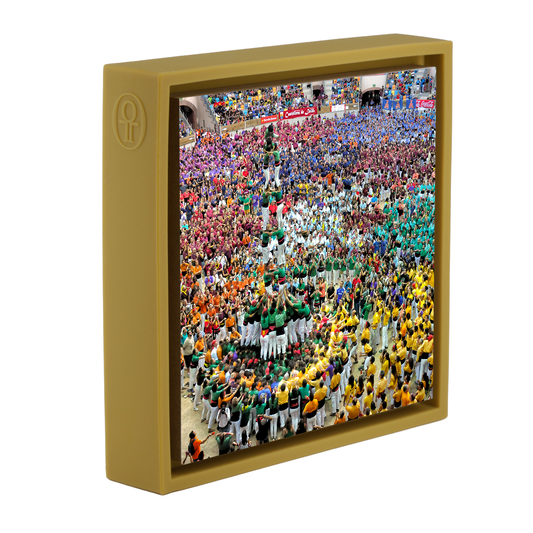 Castellers - Emballage ocre