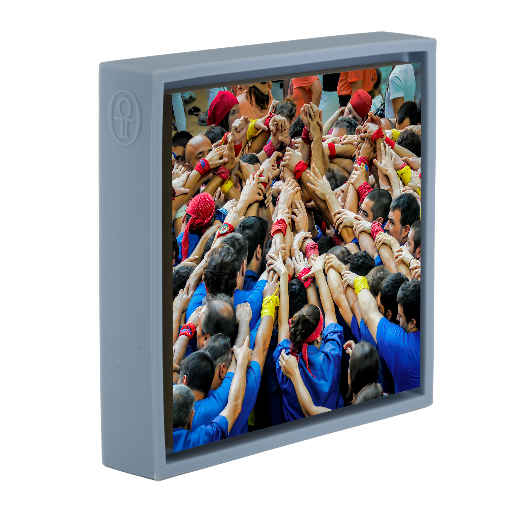 Castellers Base- Light Blue Wrapp