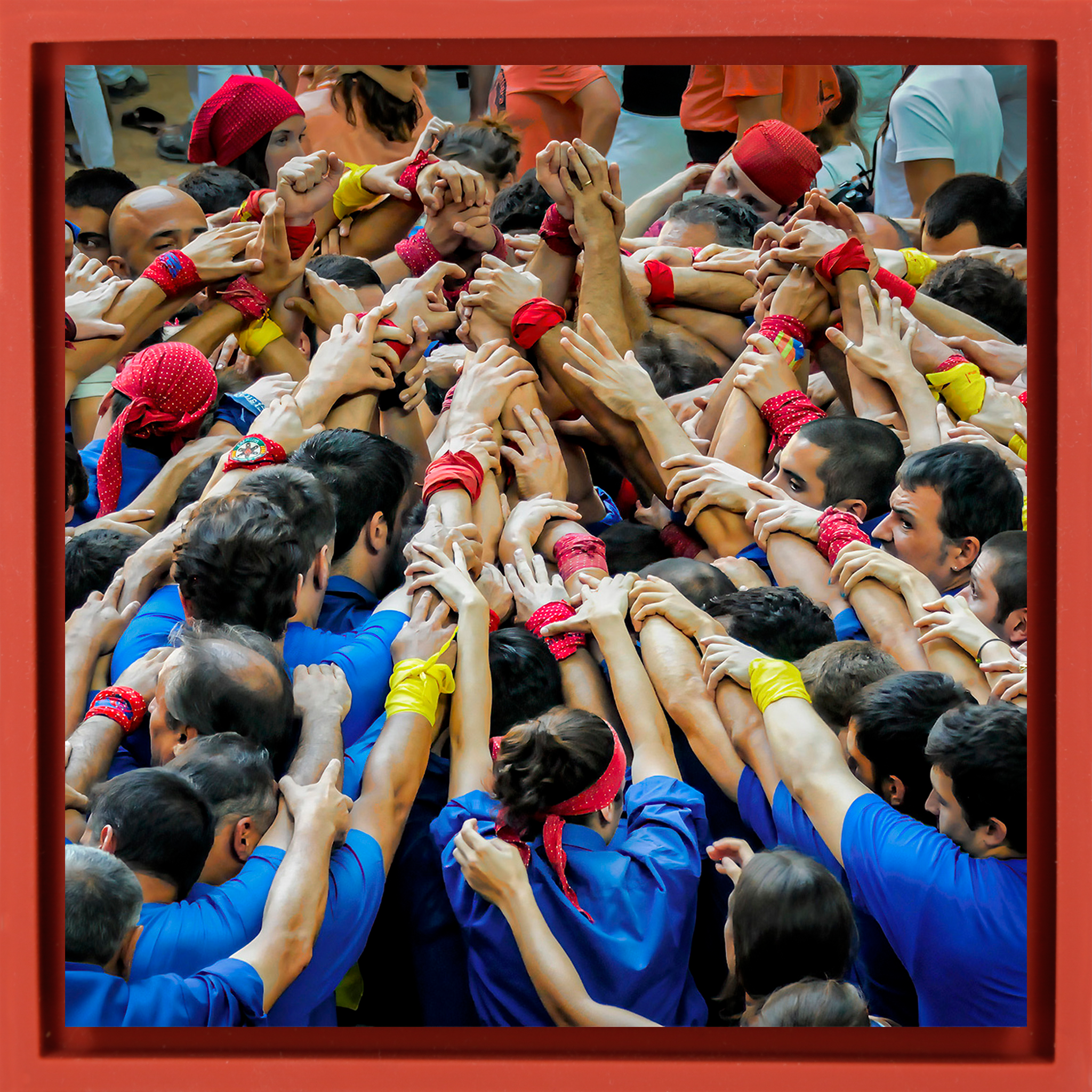 Castellers Base- Red Wrapp