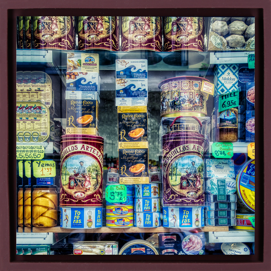 Madrid Shop Window - Paarse Wrapp