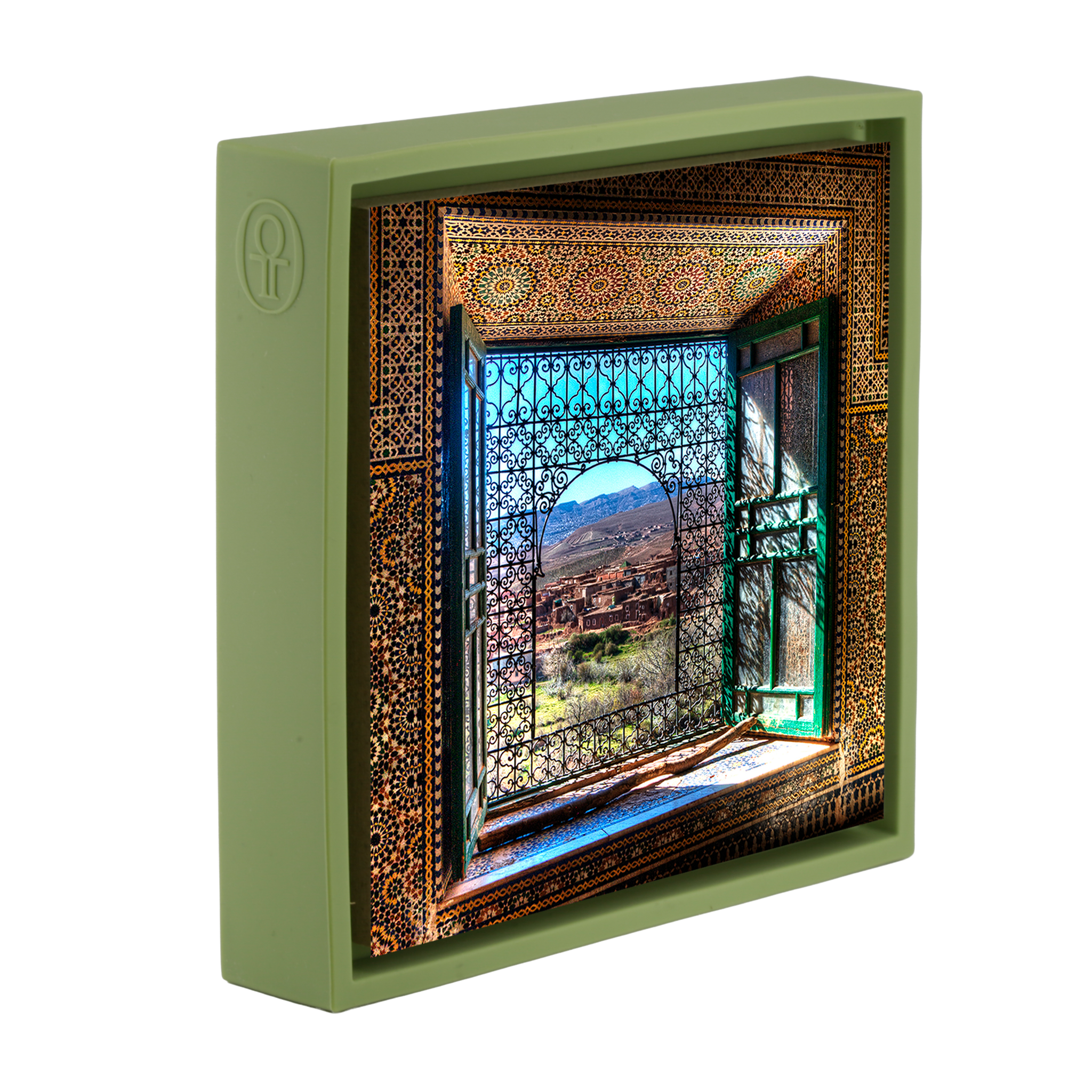 Marokko Fenster - Hellgrüne Verpackung