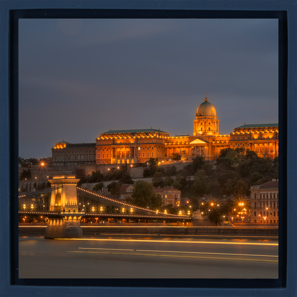 Buda Castle - Donkerblauwe Wrapp