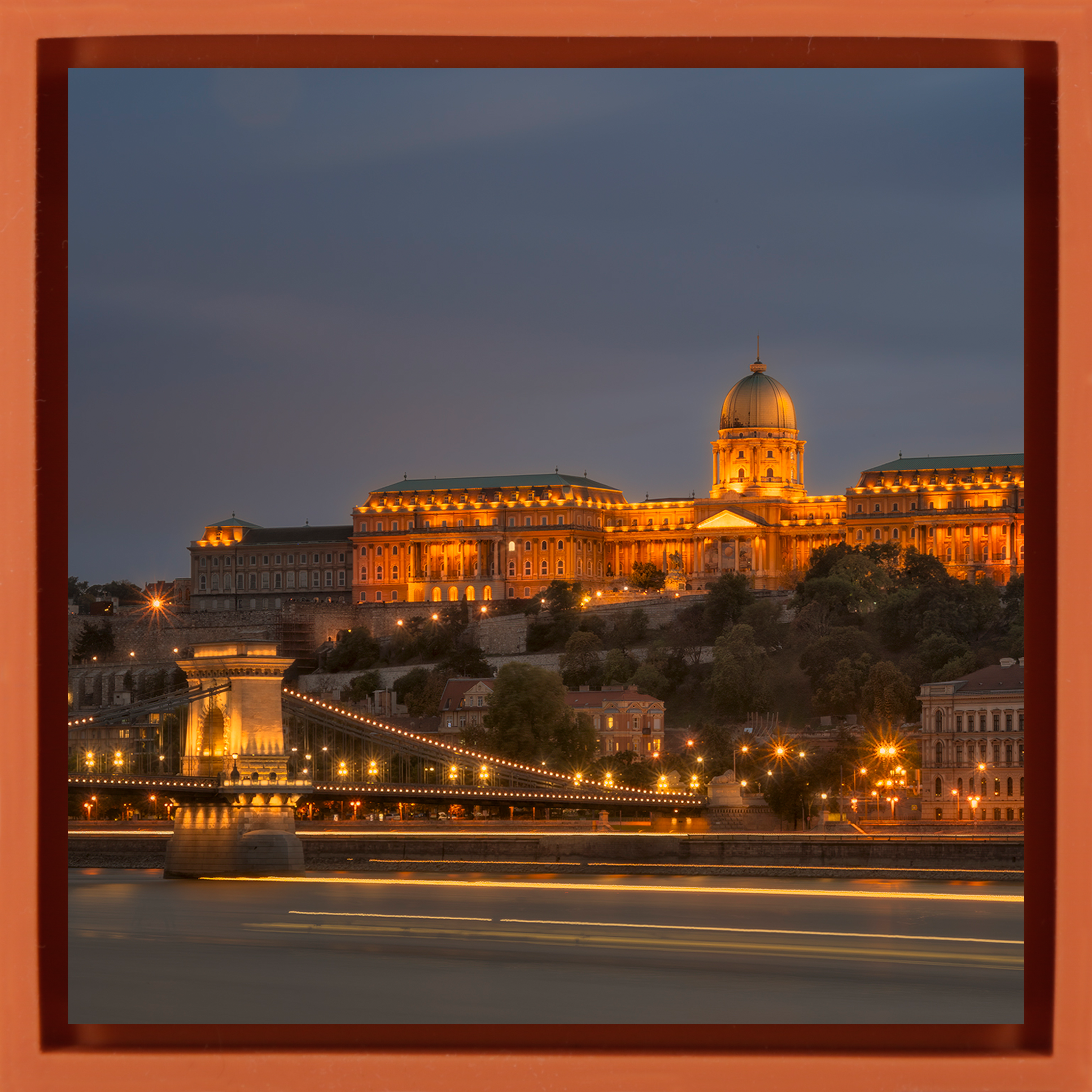 Buda Castle- Orange Wrapp
