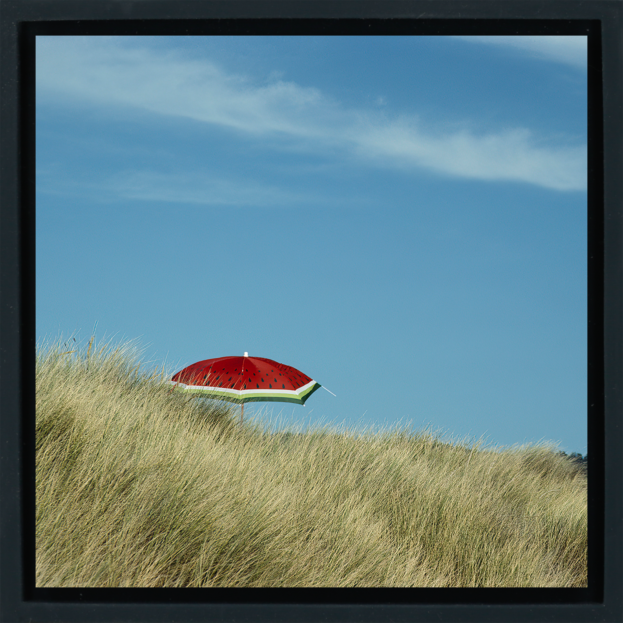 Parasol de plage - Emballage noir