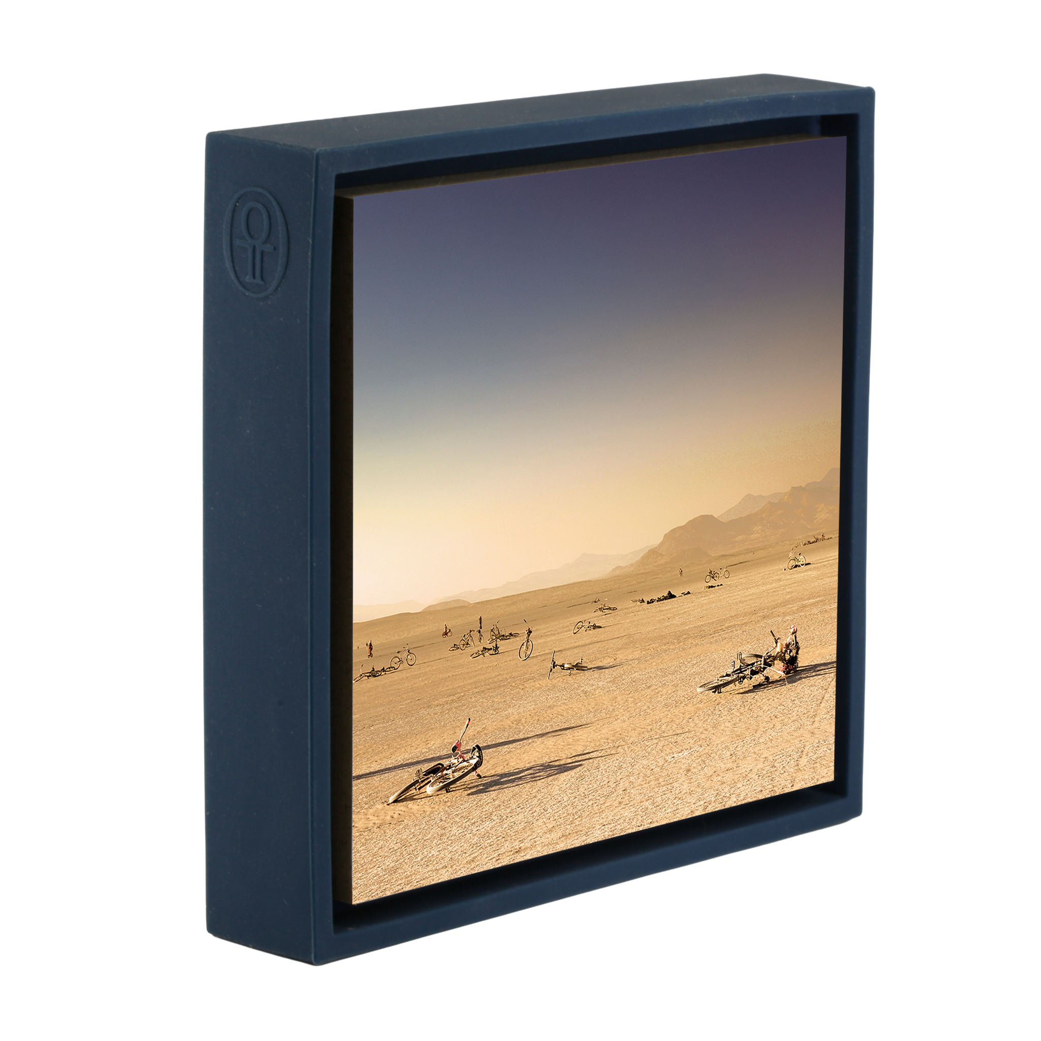 Bicycle Graveyard Burning Man- Dark Blue Wrapp