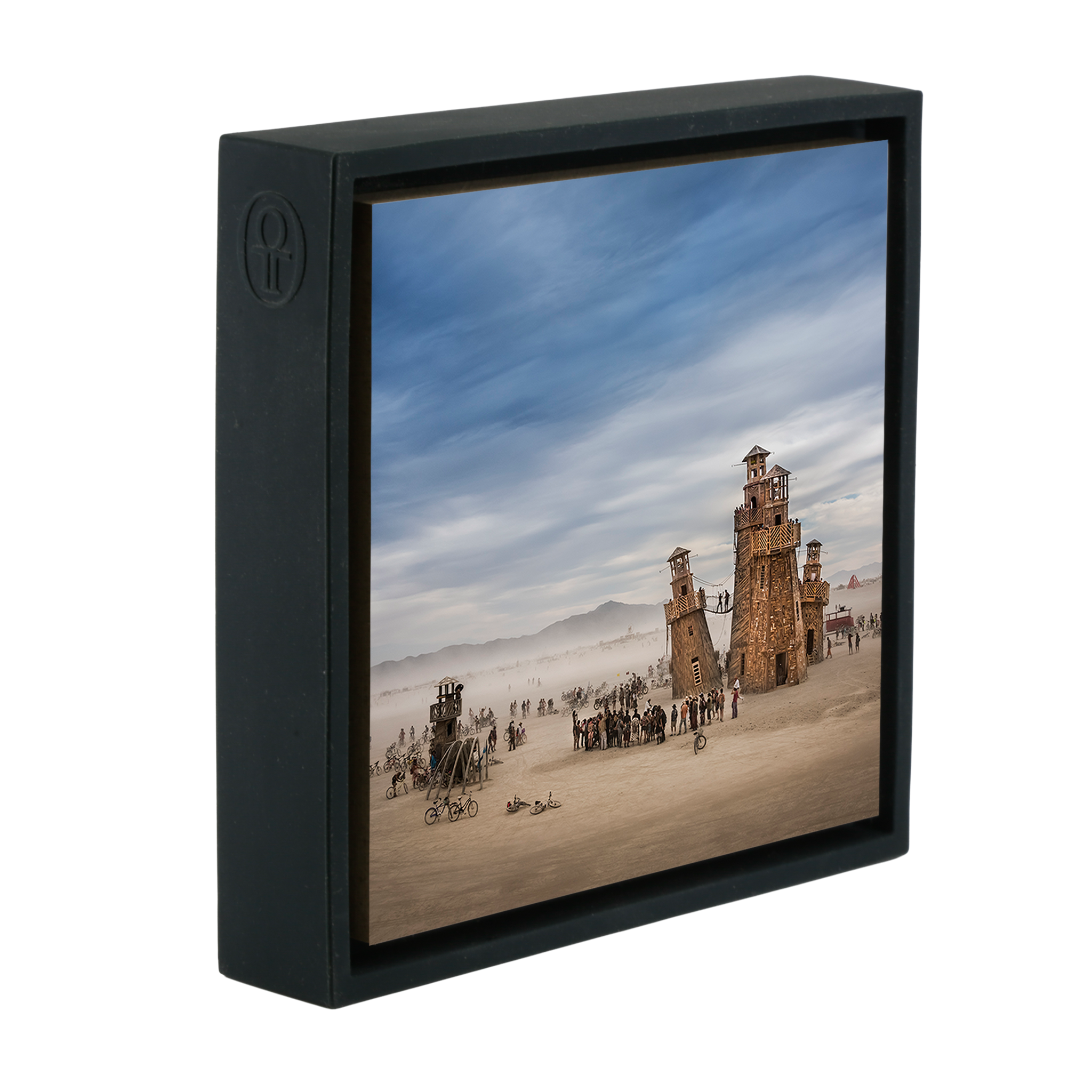 Burning Man Lighthouse- Black Wrapp