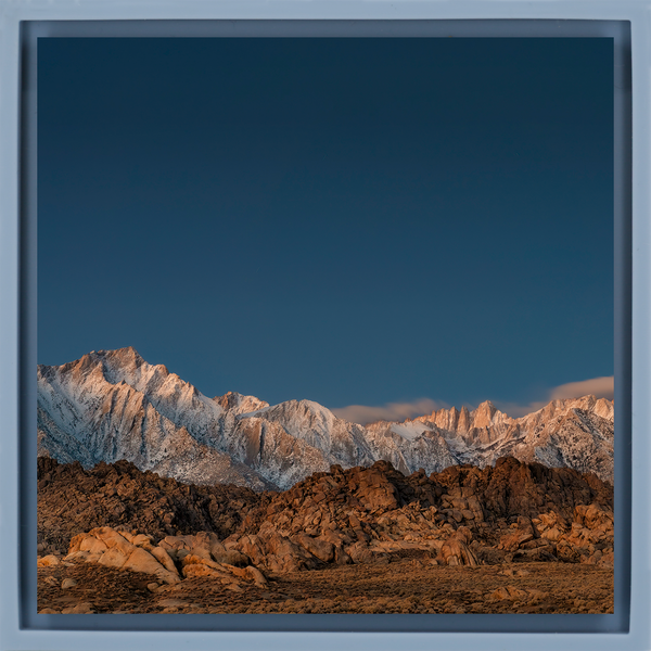 Lone Whitney before Sunrise - Light Blue Wrapp