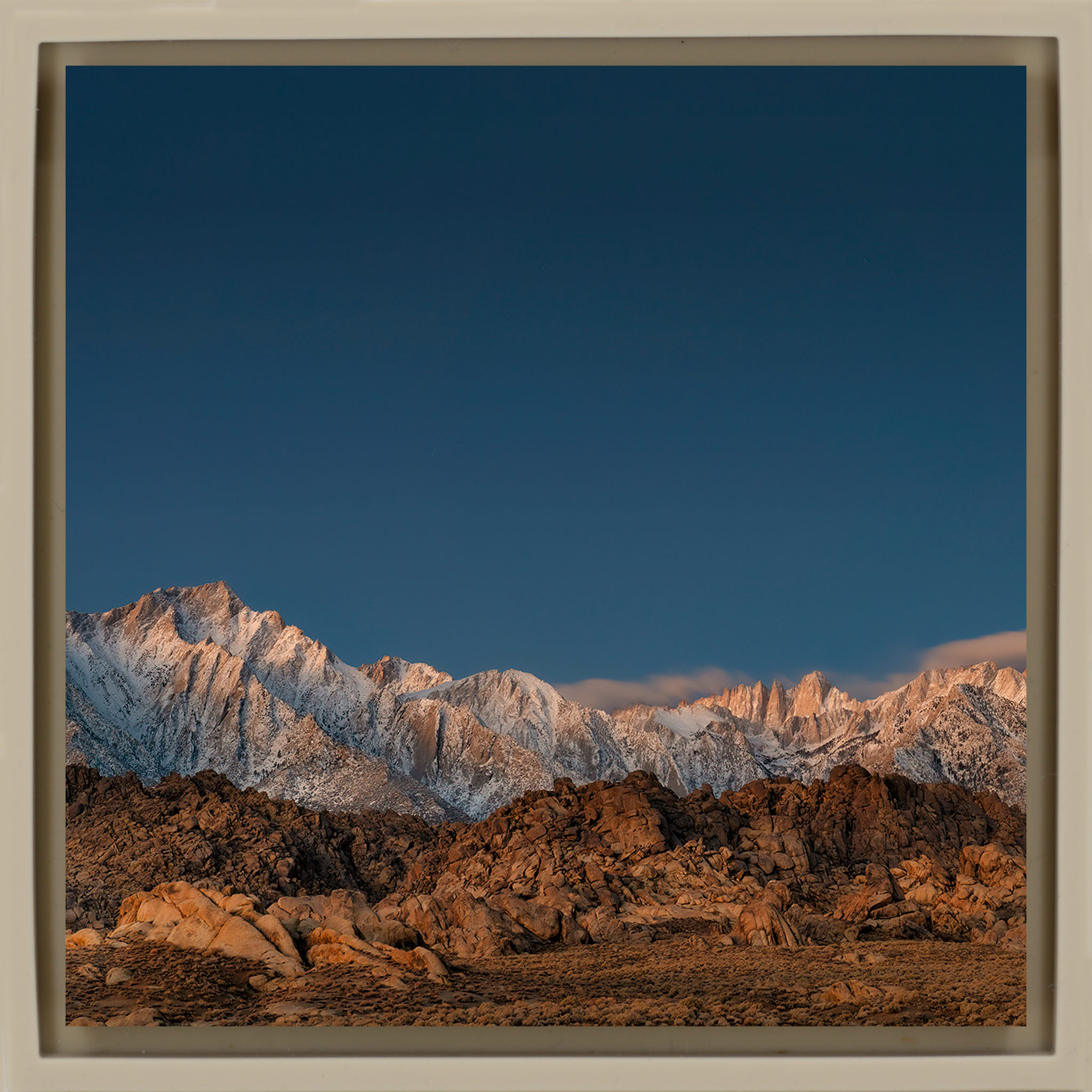 Lone Whitney before Sunrise- Sand Wrapp