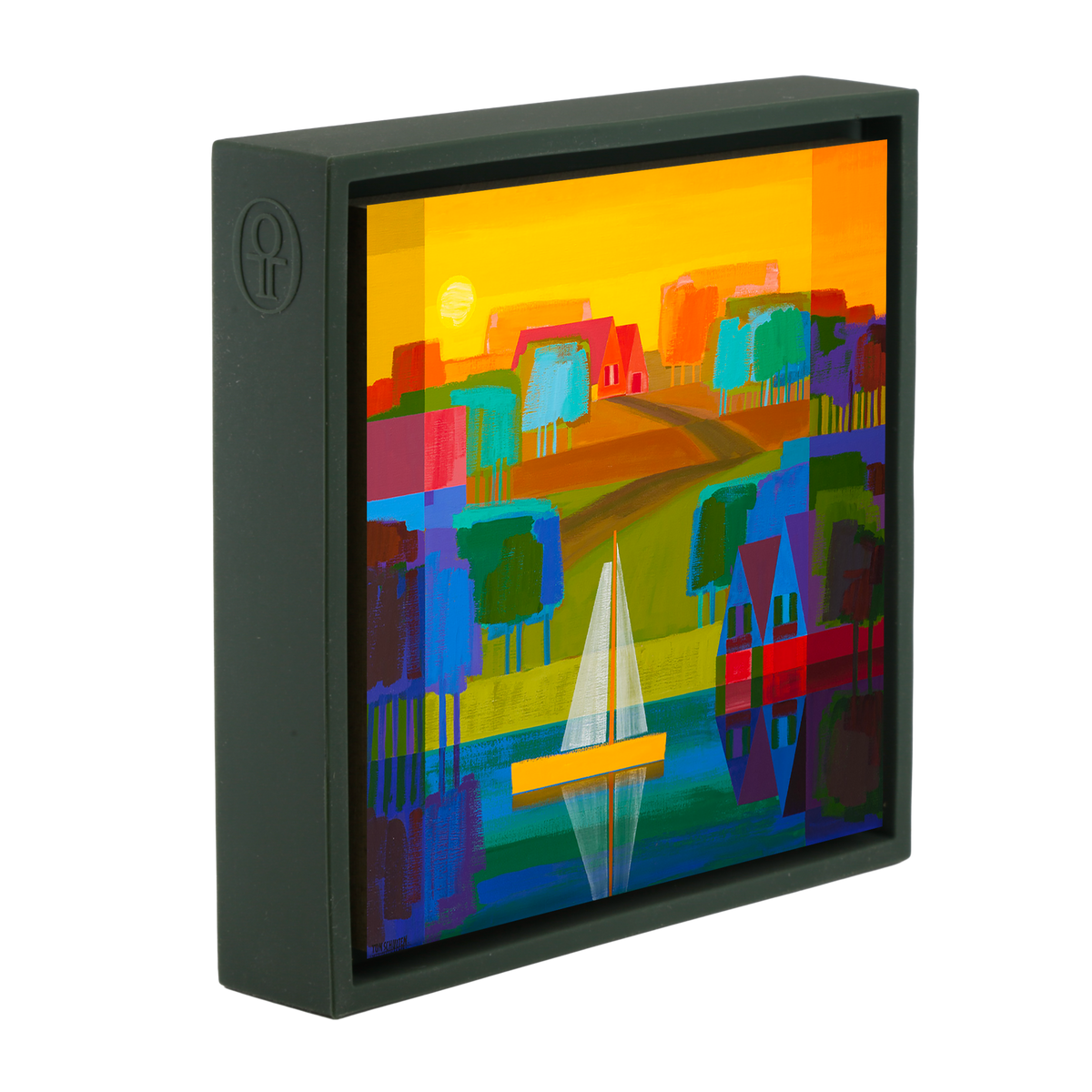 Midzomer, 2017 - Dark Green Wrapp - zijaanzicht