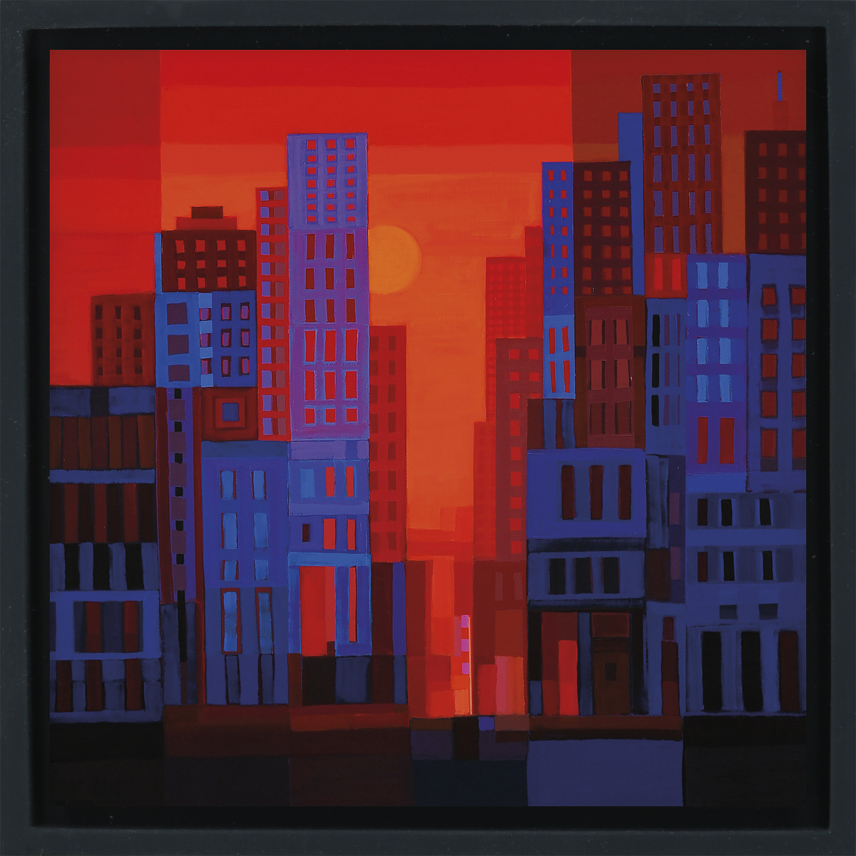 Manhattan meets Oranje, 2009 - Black Wrapp - vooraanzicht