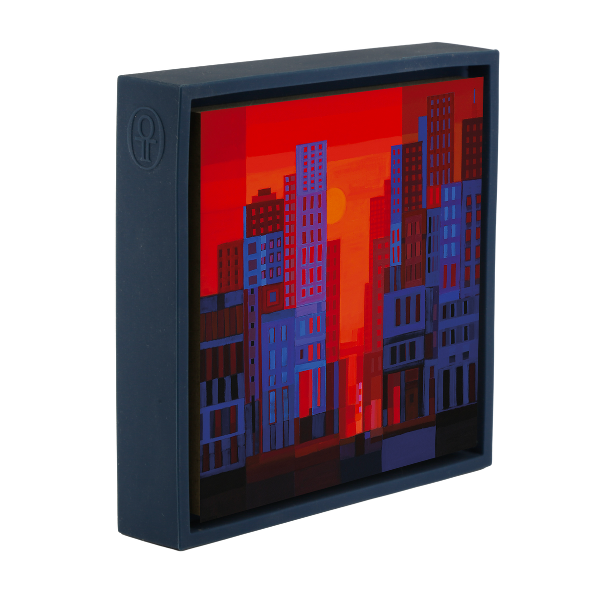 Manhattan meets Oranje, 2010 - Dark Blue Wrapp - zijaanzicht