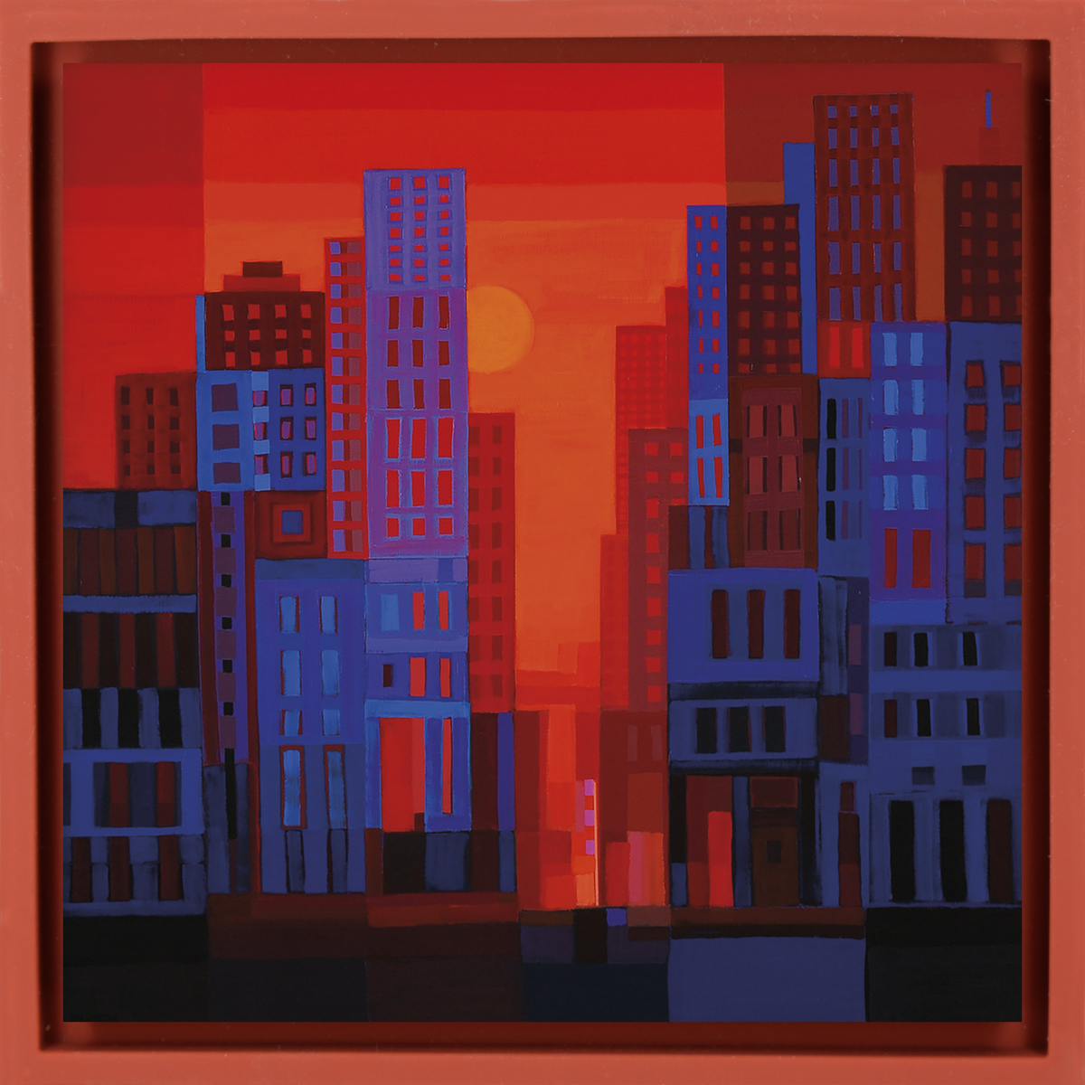 Manhattan meets Oranje, 2011 - Red Wrapp - vooraanzicht