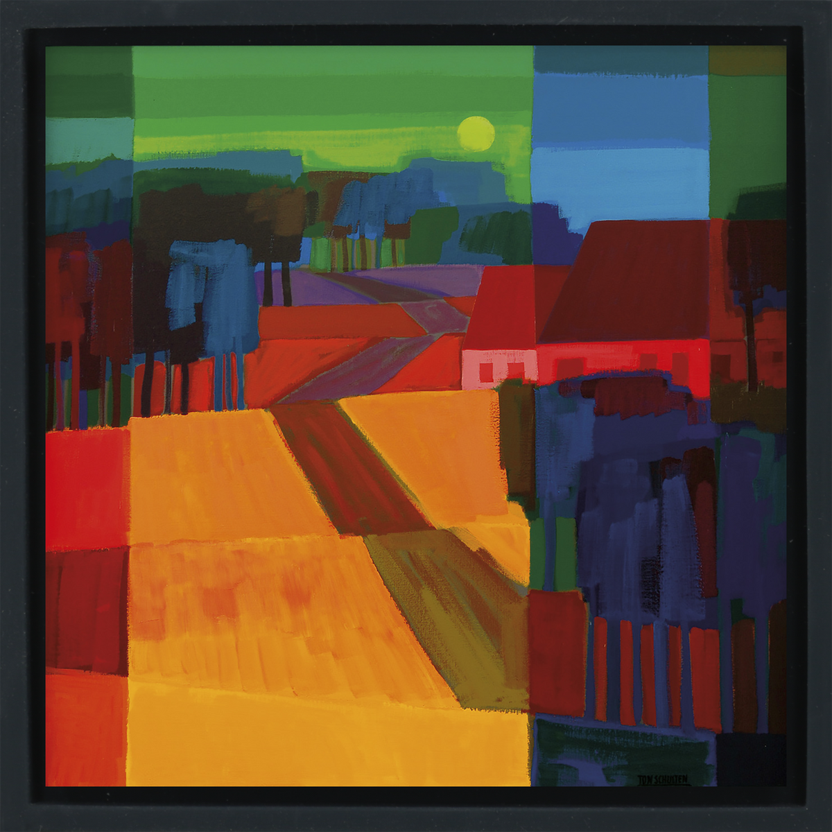 Zonnige weg, 2007 - Black Wrapp - vooraanzicht