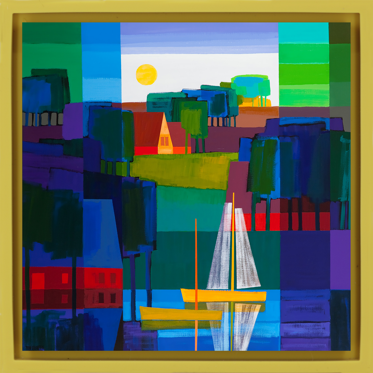In rustig vaarwater, 2013 - Yellow Wrapp - vooraanzicht