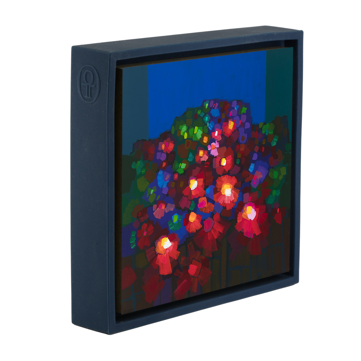 Bloementuin, 2018 - Dark Blue Wrapp - zijaanzicht